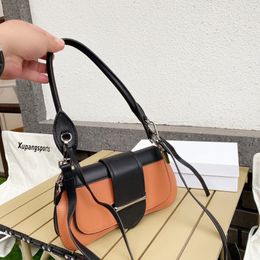 Luxe Ontwerpers Italië Merk Sidonie Tweekleurige Schoudertassen Hoge Kwaliteit Echt Lederen Bakken Mode Bestverkochte Dames Crossbody Klassieke Handtas Des l14O #