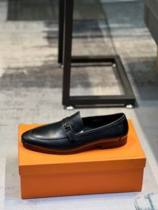 luxe ontwerpers heren nette schoenen Destin loafer kalfsleer platte schoenen zakelijke schoenen voor heren lage oxfords buiten wandelen doos en handtas