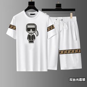 Luxe ontwerpers heren tracksuits sport shorts shirts set mode polo tracksuit jogger tweedelig zomerse paren t-shirt pakken sportkleding 3324