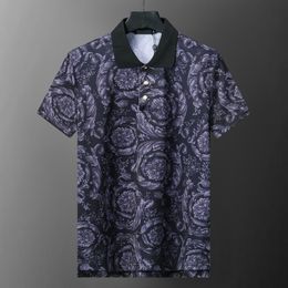 Luxe ontwerpers zomer herenpolo's T-shirt jassen mode casual man jas high-end lente korte mouw sweatshirt trui heren golf sportkleding Aziatische maat M-3XL