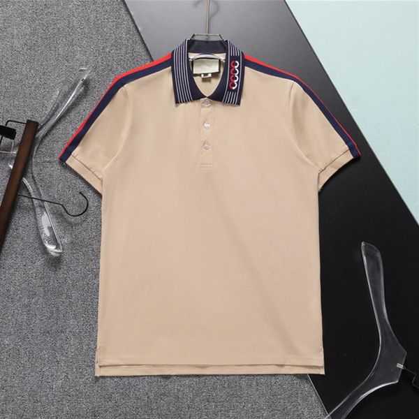 Designers de luxe Summer Polos Hommes T-shirt Vestes Mode Casual Hommes Veste Haut de gamme Printemps T-shirts à manches courtes Sweatshirt231J