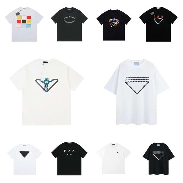 Diseñadores de lujo Camiseta para hombres de verano Polos Fashion Man Jacket Top Carta de primavera Mujeres Camisetas de manga corta Hip Hop Men Angel Sportswear