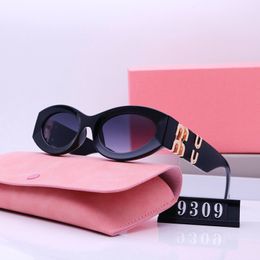 lunettes de soleil de créateurs de luxe pour femmes à la mode et exquises lunettes de soleil de lettre populaires lunettes sans cadre lunettes de soleil en métal de mode boîte-cadeau fournie