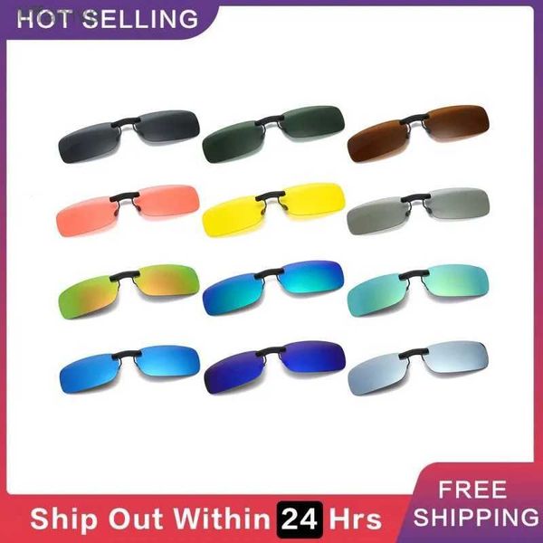 Diseñadores de lujo Gafas de sol Hot 1pc Clip polarizado unisex en conducción Visión diurna Lente Uv400 Conducción Visión nocturna Clip de conducción Zf44