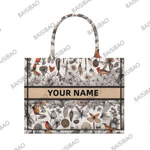 Luxe ontwerpers The Tote Bag 7a Top Originele ToSes Bag Tiger Borduurboek Handtas Tas Tote Dames klassieke handgreep Laptop Laptop Grote capaciteit Winkelzak CommuTing