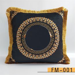 Designer di lusso Cuscini da tiro Cuscini da tiro alla moda Cuscini decorativi in velluto per cuscini Cuscini per divani