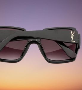 Luxury DeSinger Square Sunglasses pour les femmes Lunettes de soleil polarisées à cadre complet Men Accessoires de mode de haute qualité 7685240