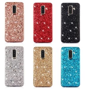 Cas de téléphone de luxe Diamond Bling Cas de téléphone Glitter pour iPhone 11ProMax XR XS max x 8 7 6 Samsung Note 9