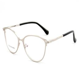 Luxurys en acier inoxydable Diamond Cadre Femmes Progressive Multifocal Lens Eyewear Voir Près des lunettes de lecture à proximité Vintage1609326
