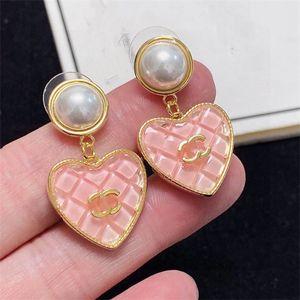 Boucles d'oreilles Ccity en forme de Double cœur pour femmes, bijoux de luxe, en métal lisse, doré, goutte d'amour, cadeau de fête, 3231
