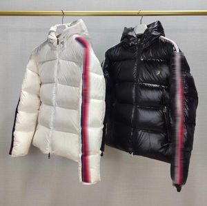 Doudoune de luxe épaisse et chaude pour hommes, parka d'hiver en duvet de canard blanc pour sports de plein air, veste de haute qualité