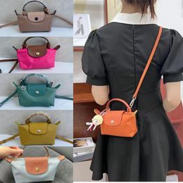 Luxury Dumpling Cosmetic Bag Mini Shoudler Tote Diseñador Hobo Bag Pe Small Hand Mens Clutch Nylon Pochette XS Crossbody Bols