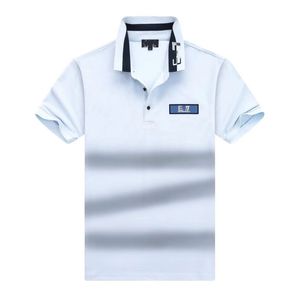 Luxe E7 designer t-shirt mannen High Street Borduren klein paard Afdrukken casual kleuren bijpassende korte mouw ademend m xxxl heren Italië poloshirt kleding