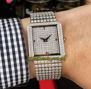 Luxe editie sieraden Watch Series G0A02701 Gypsophila Diamonds Dial Zwitsers Quartz Movement Mens Watch Diamond Case Lady Designer 3680002
