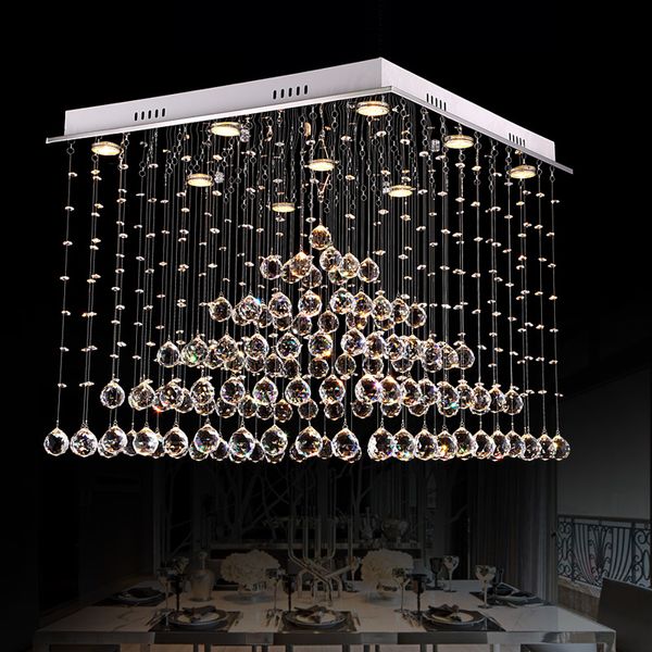 DHL 2020 Luxe empire cristal moderne classique lustre vintage avec GU10 9 lumières pour salon chambre hôtel hall restaurant hall