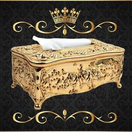 Luxe Europese Stijl Acryl Tissue Box KTV Zakdoek Toiletrolhouder Drop Ship