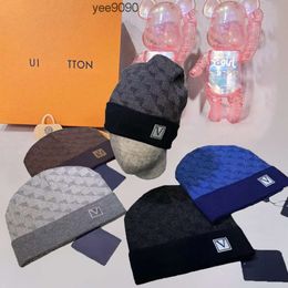 Louis Vuitton LV Вы Chapeau tricoté explosif de luxe chapeau sans bord automne et hiver designer femmes hommes unisexe broder louisely sac à main vuttonly crossbody viutonly vitto