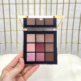 Ombretto di lusso 9 colori Palette di ombretti Uninhibited 1.5gx9 colori Ombra Matte Shimmer Glitter Eyes Palette Cosmetici Awakened Candy Girl Slow Rose