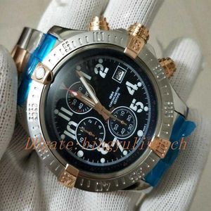 Luxury Factory s Super Watches hommes édition blackbird montres hommes 1-12 marquage montre quartz chronographe BALCK DIAL montre hommes wr239c