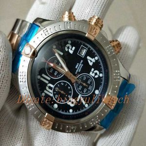 Ventes d'usine de luxe Super montres Men Blackbird Edition Watches Men 1-12 Marking Watch Quartz Chronograph Balck Dial Watch Men Wristwa 2926