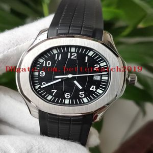 Luxe fabrieksleverancier NautilusWatch Aquanaut 40 mm 5167A-001 zwarte elastiekjes mechanische automatische herenhorloges sporthorloge2951