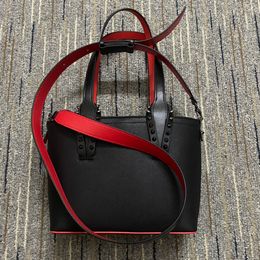 Sac de mode de luxe Cabata Designer Totes Rivet Redsbottom composite Redsbottom Sacs à main célèbres sacs à bains sacs Sacs simples portefeuille portefeuille