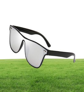 Luxury-Fashion BLAZE Zonnebril Mannen Vrouwen Cool Flash Zonnebril Merk Designer Spiegel Zwart Frame gafas de sol met hoesjes sale7506645