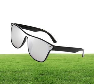 Luxe-mode Blaze zonnebril Men Dames coole flash zonnebril merkontwerper spiegel zwart frame gafas de sol met cases sale3527768