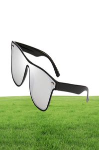 Luxe-mode Blaze zonnebril Men vrouwen coole flash zonnebril merk ontwerper spiegel zwart frame gafas de sol met cases sale4679475