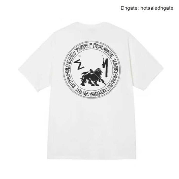 Marque de mode de luxe SY classique hommes et femmes t-shirt ange lapin dinosaure dés 8 boule à manches courtes t-shirt K3DL