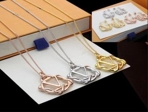 Luxe Mode Choker Ketting Designer Sieraden Bruiloft 18K Vergulde V Letter Hangers Kettingen En Oorbellen Set Voor Vrouwen Wit6322698