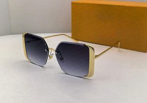 Luxe mode klassieke houding zonnebril voor heren 1994 metalen vierkant gouden frame UV400 ontwerper vintage stijl houding zonnebril bescherming heren brillen met doos