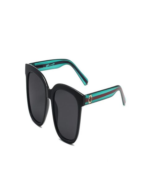 Créateur de mode de luxe Big Frame Lunettes de soleil pour hommes LETTRE SALLÉE SLACE POLARIE SUNGLASS FEMMES VERT ROUGE UV400 GAFAS DE SOL7900011