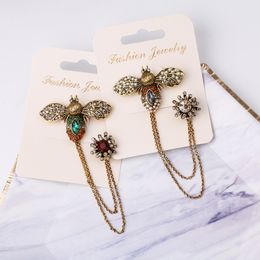 Modeontwerper Heren Dames Bee Broche Pins Gouden Broches Pak Jurk Pins Voor Dame Specificaties Sieraden