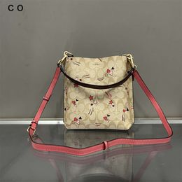 Mode de luxe diagonale paquet boutique livraison gratuite Aolai femmes sac classique Mollie seau Qixi amour imprimer un sac à bandoulière