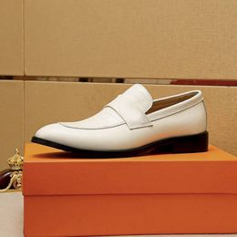 Chaussures de luxe en cuir à rayures pour hommes, Oxfords, robe résistante à l'usure, styliste italien, bureau formel, taille 38-45