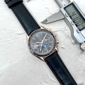 Luxe mode heren horloges heren horloges hoge kwaliteit 41mm wijzerplaat dikte 12mm quartz horloge business casual militaire riem mannelijke klok