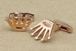 Luxe mode mannen shirt manchetknoop grijs gouden zilveren roze goudstempel knop bruiloft slijtage sieraden kerstcadeau optie pen set1051081