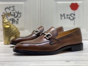 Mode de luxe hommes chaussures en cuir décontractées Oxfords robe de mariage fête bureau fait à la main taille 38-45