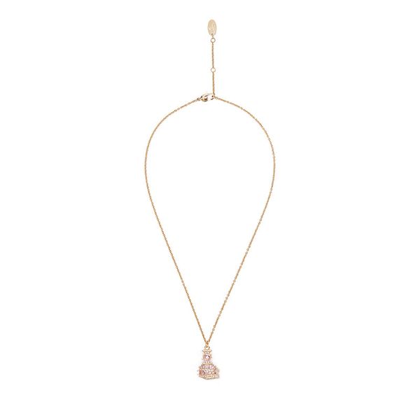 Collier de mode de luxe bijoux de créateur fête or étoile médaillon dames collier jour cadeau de choix