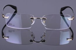 Luxuriöse, superleichte optische Kurzsichtigkeitsbrille mit rechteckigem Rahmen und TR90-Beinen im 58026-Stil in drei Farben für Herren