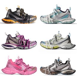 Traineurs de mode de luxe Retro Tracks 3xl Sneaker Designer Chaussures décontractées Plateforme en caoutchouc Coureurs Mens Femmes Top Quality Sneakers Mule Mule Tailleur 35-46 EUR 35-46