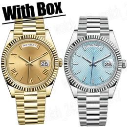 Luxury Fashion Watch Designer Automatic 2813 Movimiento Reloj Semana 41 mm 36 mm de lujo reloj de acero inoxidable impermeable luminoso impermeabilizador de pulsera de pulsera