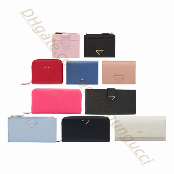 Mode de luxe femme porte-cartes classique Porte-clés Porte-monnaie en cuir véritable de qualité supérieure Porte-monnaie design de qualité supérieure Pochettes Boîte d'origine