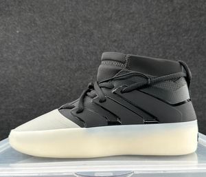 Luxe Mode Dames Heren Fear's Of God 1 Basketbalschoenen Triple Black Sail String The Question Sfeer Frosted Sparren Havermout Oranje Pulse Trainers Sneakers a8