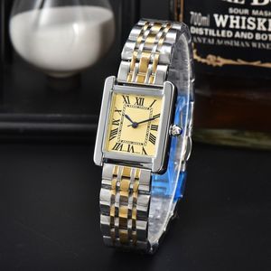 Montres de luxe pour femmes, en acier inoxydable, sous-cadran carré, montres-bracelets pour hommes, marque supérieure, relogio feminino, réservoir étanche, doit concevoir une montre pour dame