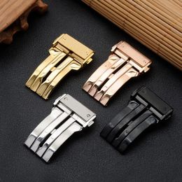 Luxury Fine Steel Watch Strap Buckle Substitut pour Hublot Big Bang Watch Universal Watch Band Watch Buckle 22 mm