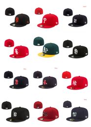 Luxe gepaste hoeden snapbacks hoed verstelbare voetbalcaps All Team Logo Flat Outdoor Sports Embroidery Cotton gesloten visser Beanies Flex Designer Cap Mix Order