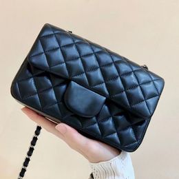 Luxe Crossbody Tas Designer Keten Zakken Schapenvacht Flap Bags 20CM Hoge Imitatie Schoudertas Met Doos ZC004