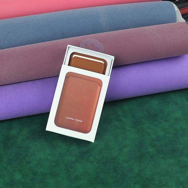Luxury pour Magsafe Magnetic Le cuir Portefeuille Portefeuille pour iPhone13 12 11 14 Pro Max 15pro Plus porte-carte